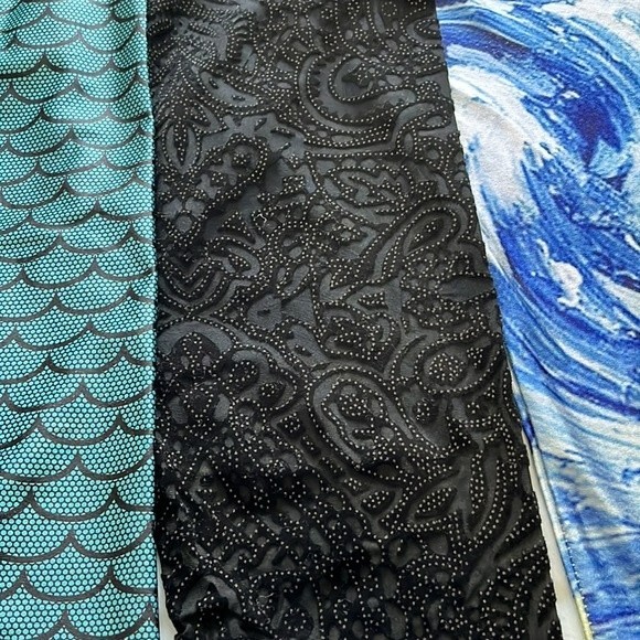 Leggings - Set of 3, Multi Colors and Patterns, Small - Picture 2 of 10